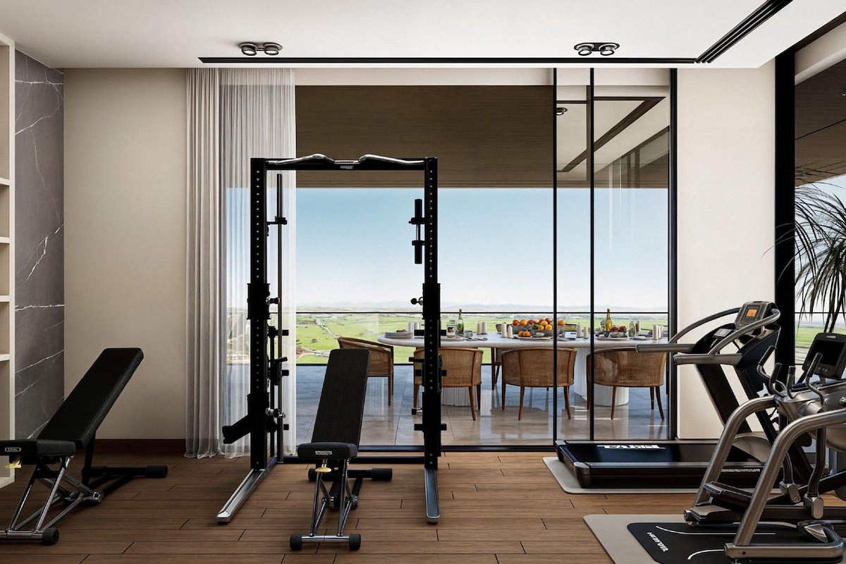 Norra Cypern Takvåning med fyra sovrum i Luxury Resort på Lång strand Photo 21