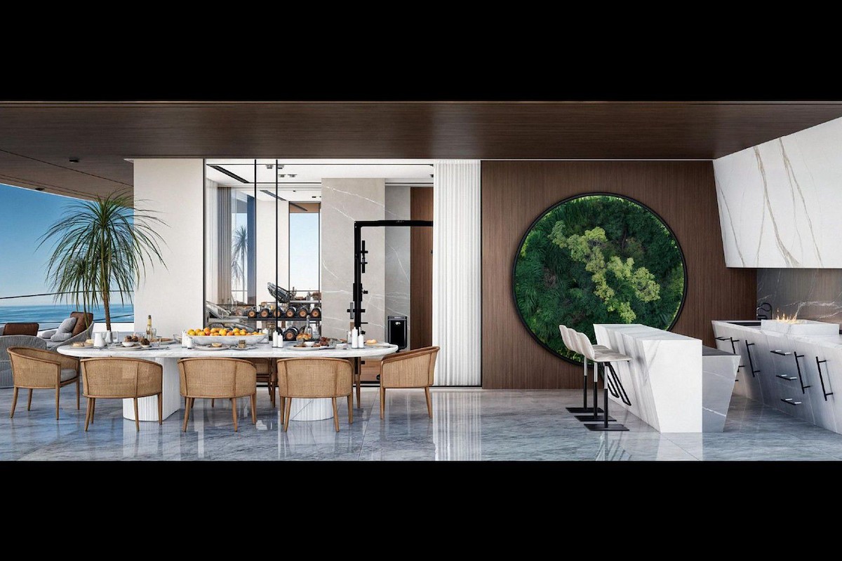 Norra Cypern Takvåning med fyra sovrum i Luxury Resort på Lång strand Photo 23
