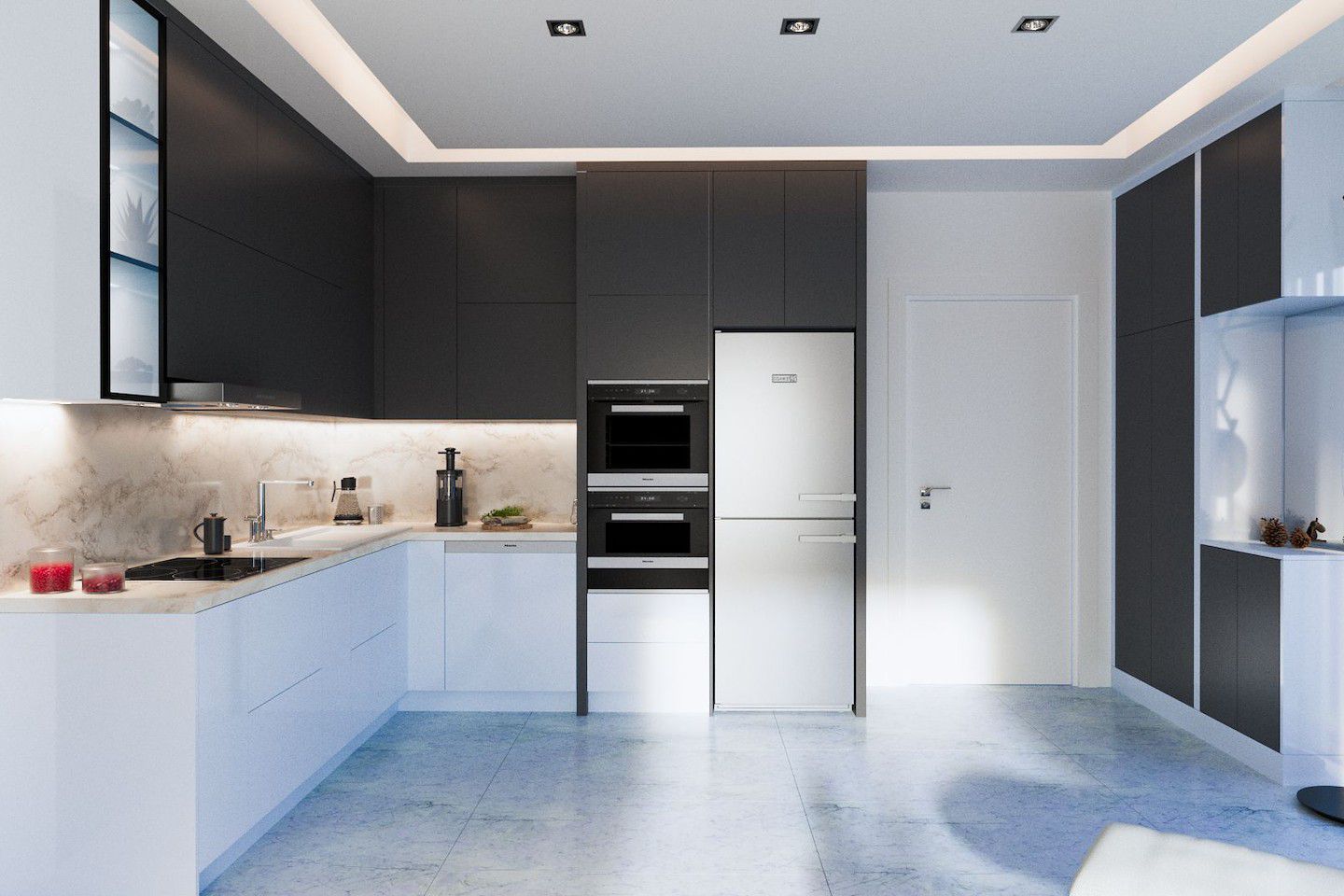 Nord-Kypros Penthouse med tre soverom i Yeni Bogazici Photo 50