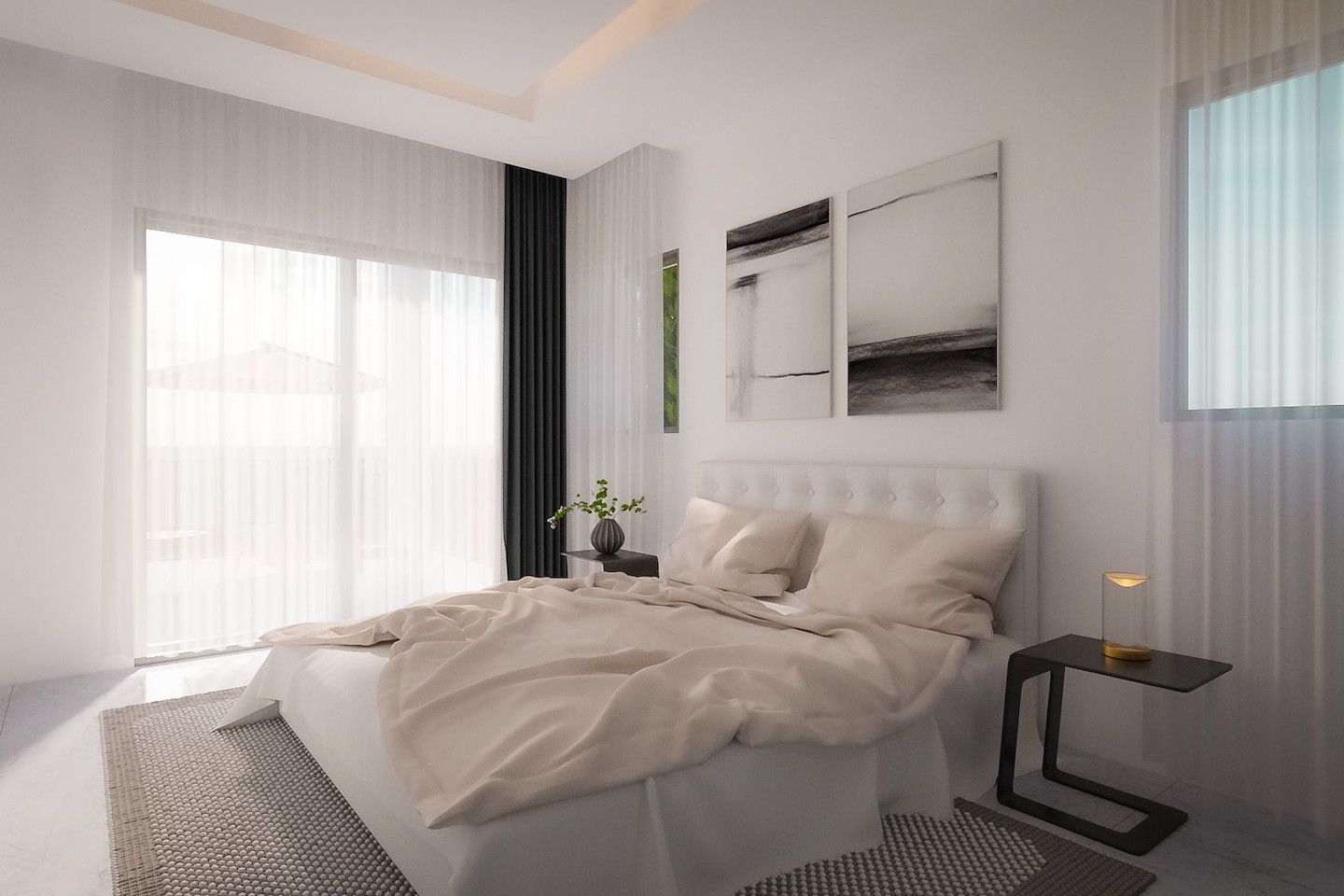 Nord-Kypros Penthouse med tre soverom i Yeni Bogazici Photo 51