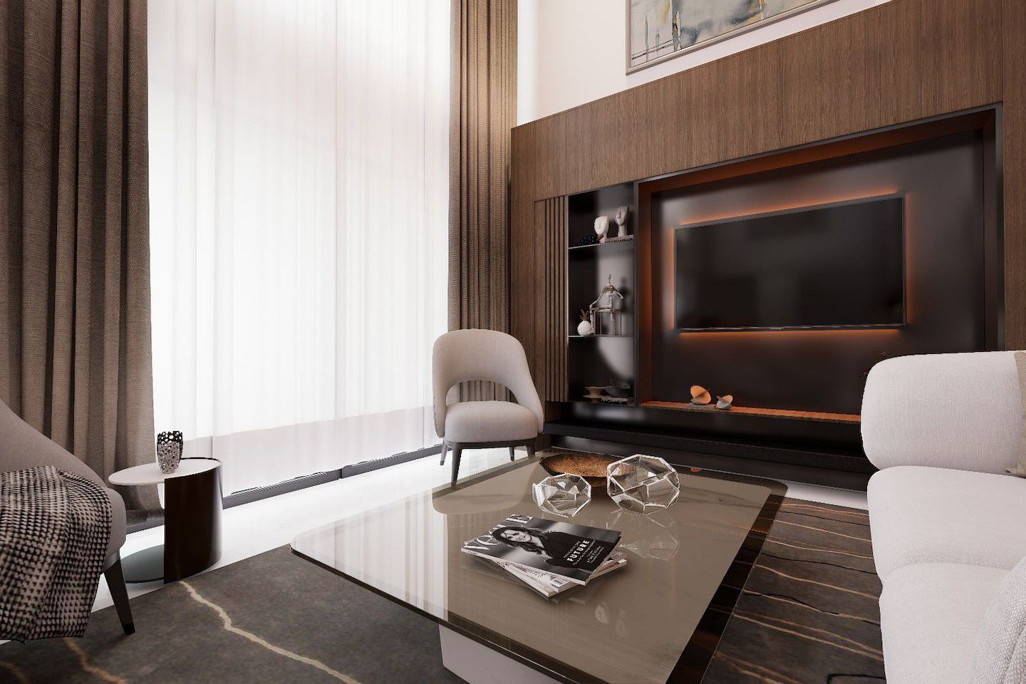 Severní Kypr Dvoupokojový loftový penthouse v Yeni Bogazici Photo 50