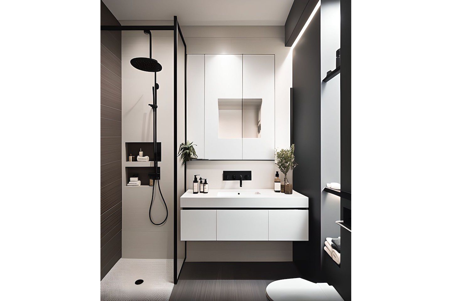Severní Kypr Dvoupokojový penthouse v Yeni Bogazici Photo 52