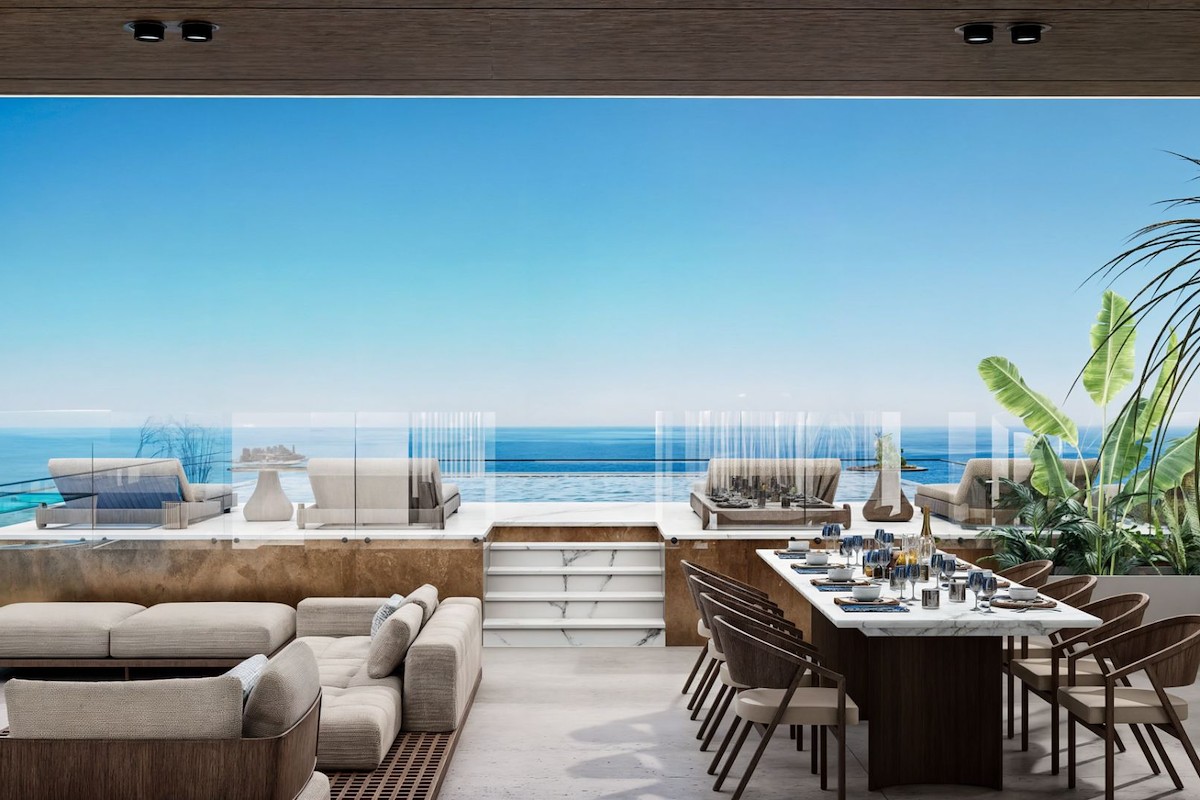 Norra Cypern Takvåning med tre sovrum i Luxury Resort på Lång strand Photo 29