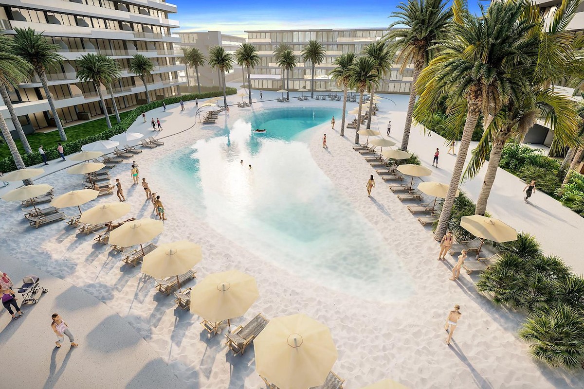 Norra Cypern Takvåning med fyra sovrum i Luxury Resort på Lång strand Photo 16