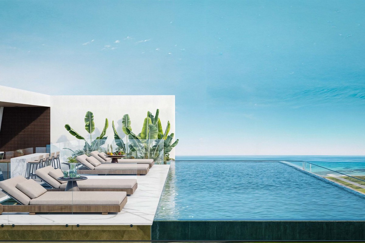 Norra Cypern Takvåning med fyra sovrum i Luxury Resort på Lång strand Photo 41