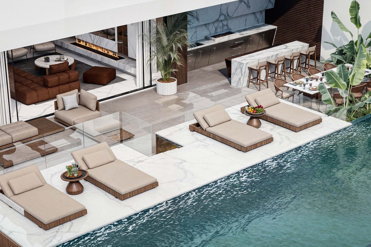 Norra Cypern Takvåning med fyra sovrum i Luxury Resort på Lång strand Photo 42