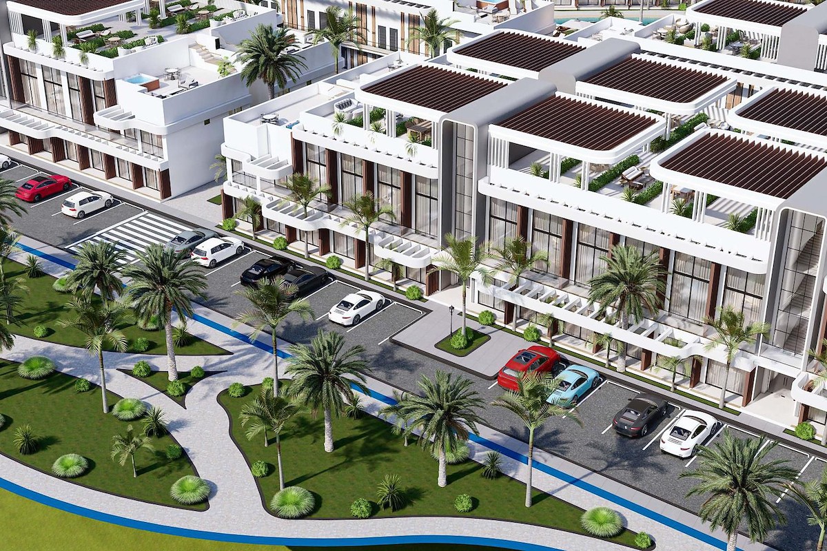Kıbrıs İskele Tek Yatak Odalı Loft Penthouse Photo 16