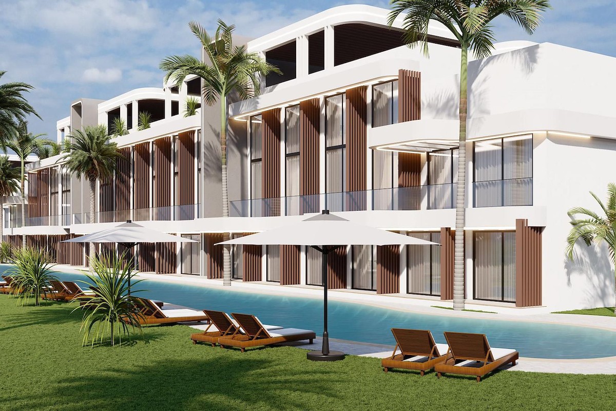 Kıbrıs İskele Tek Yatak Odalı Loft Penthouse Photo 18