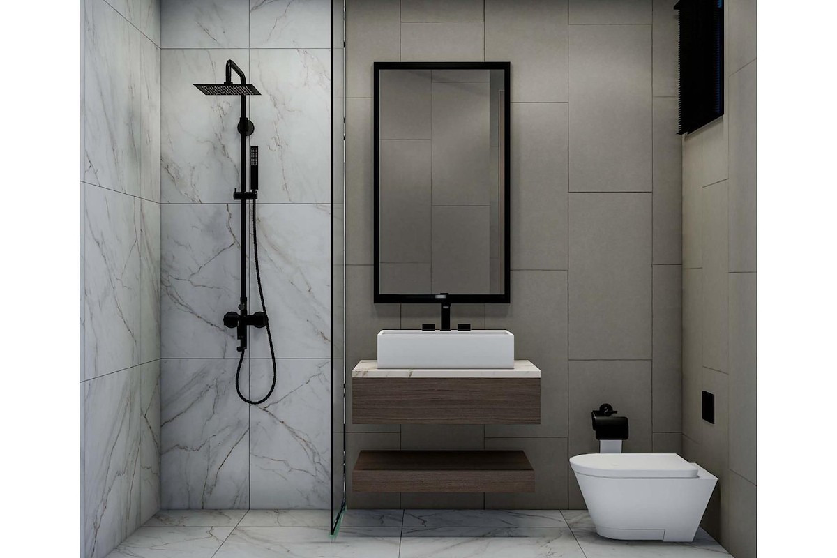 Kıbrıs İskele Tek Yatak Odalı Loft Penthouse Photo 31
