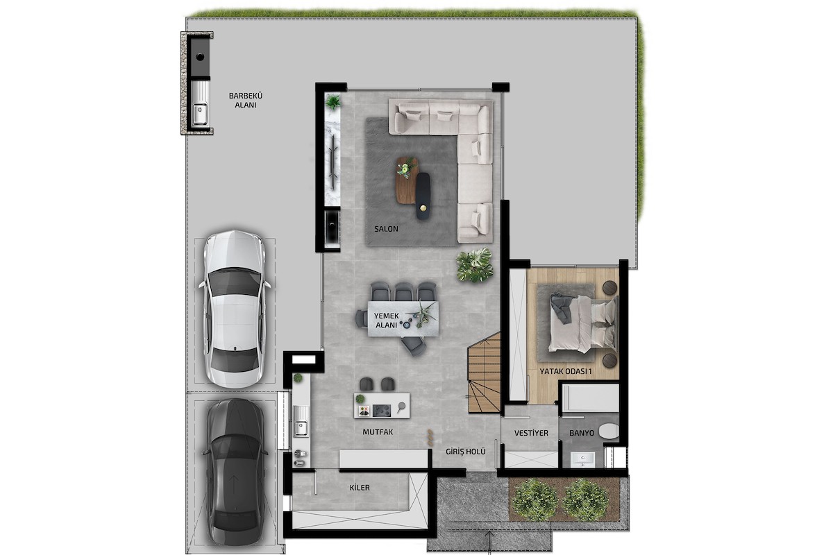 Norra Cypern Villa med fyra sovrum i Iskele Photo 20