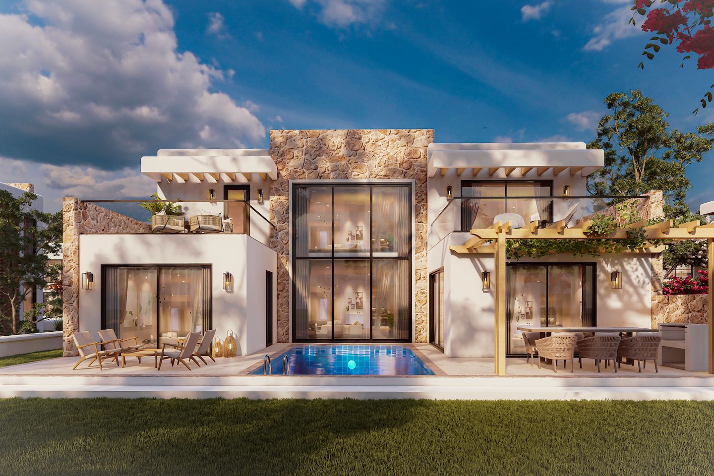 North Cyprus Four Bedroom Villa in Yeni Bogazici Photo 6