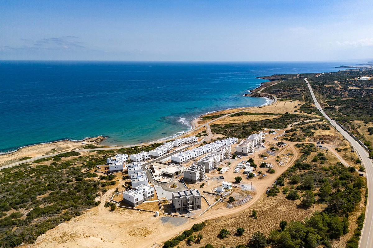 Norra Cypern Lägenheter med ett sovrum vid stranden och trädgård Photo 19