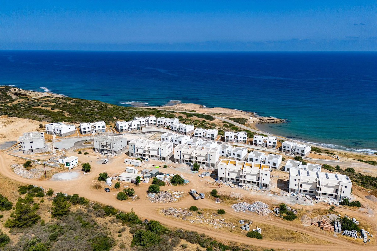 Norra Cypern Lägenheter med ett sovrum vid stranden och trädgård Photo 20