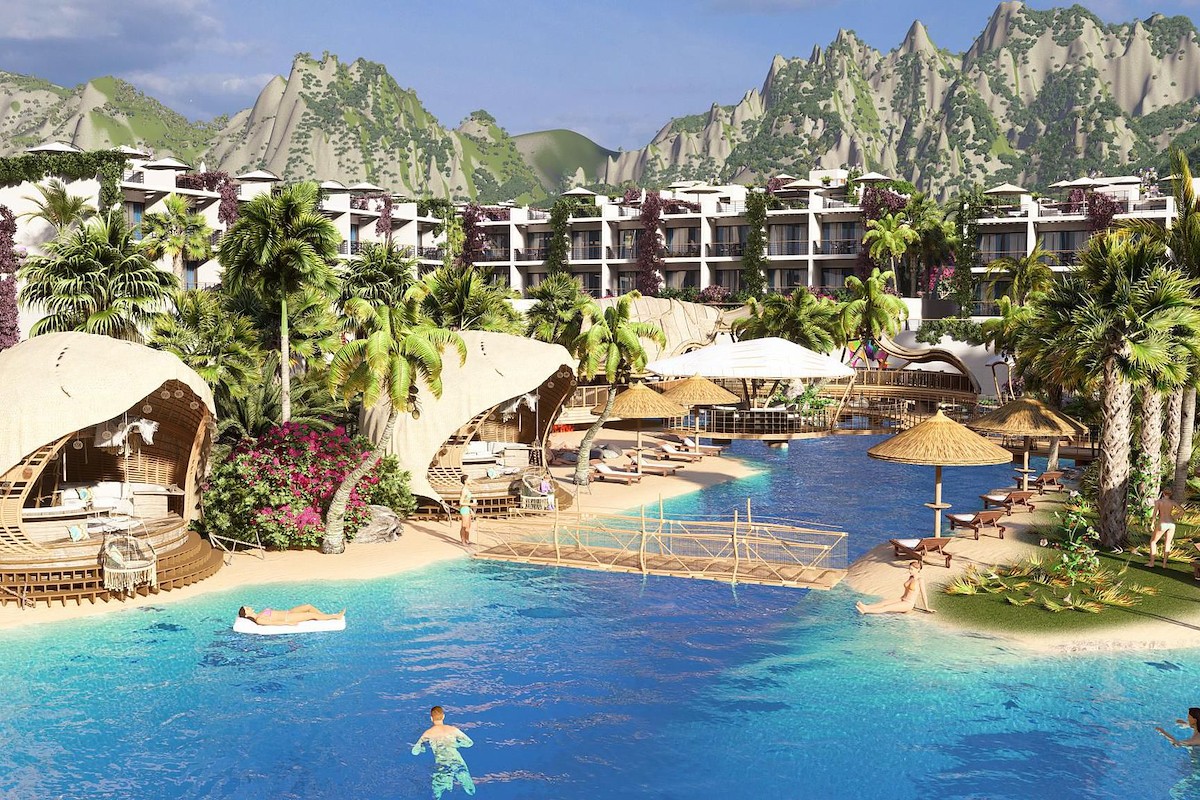 Severní Kypr Zahradní apartmány se dvěma ložnicemi ve wellness tématickém projektu v Esentepe Photo 5