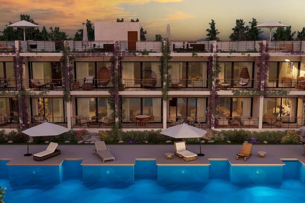 Severní Kypr Zahradní apartmány se dvěma ložnicemi ve wellness tématickém projektu v Esentepe Photo 6