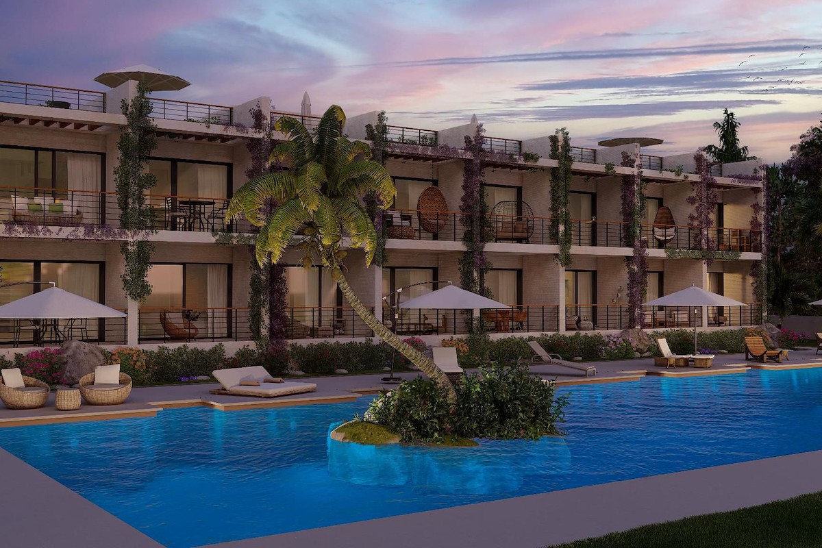 Severní Kypr Zahradní apartmány se dvěma ložnicemi ve wellness tématickém projektu v Esentepe Photo 7