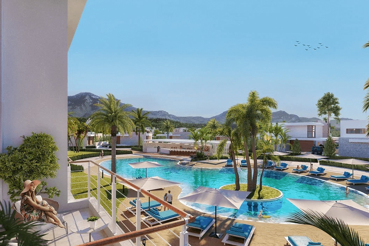 North Cyprus One Bedroom Garden Apartment in Esentepe Photo 5