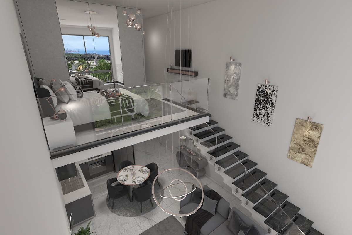 Norra Cypern Loft med ett sovrum och trädgård i Esentepe Photo 30