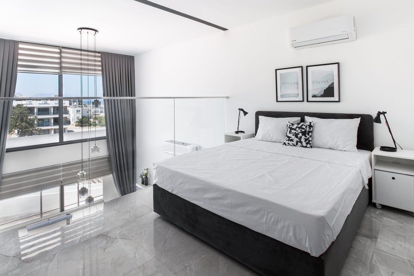 North Cyprus One Bedroom Loft Apartment in Esentepe Photo 28