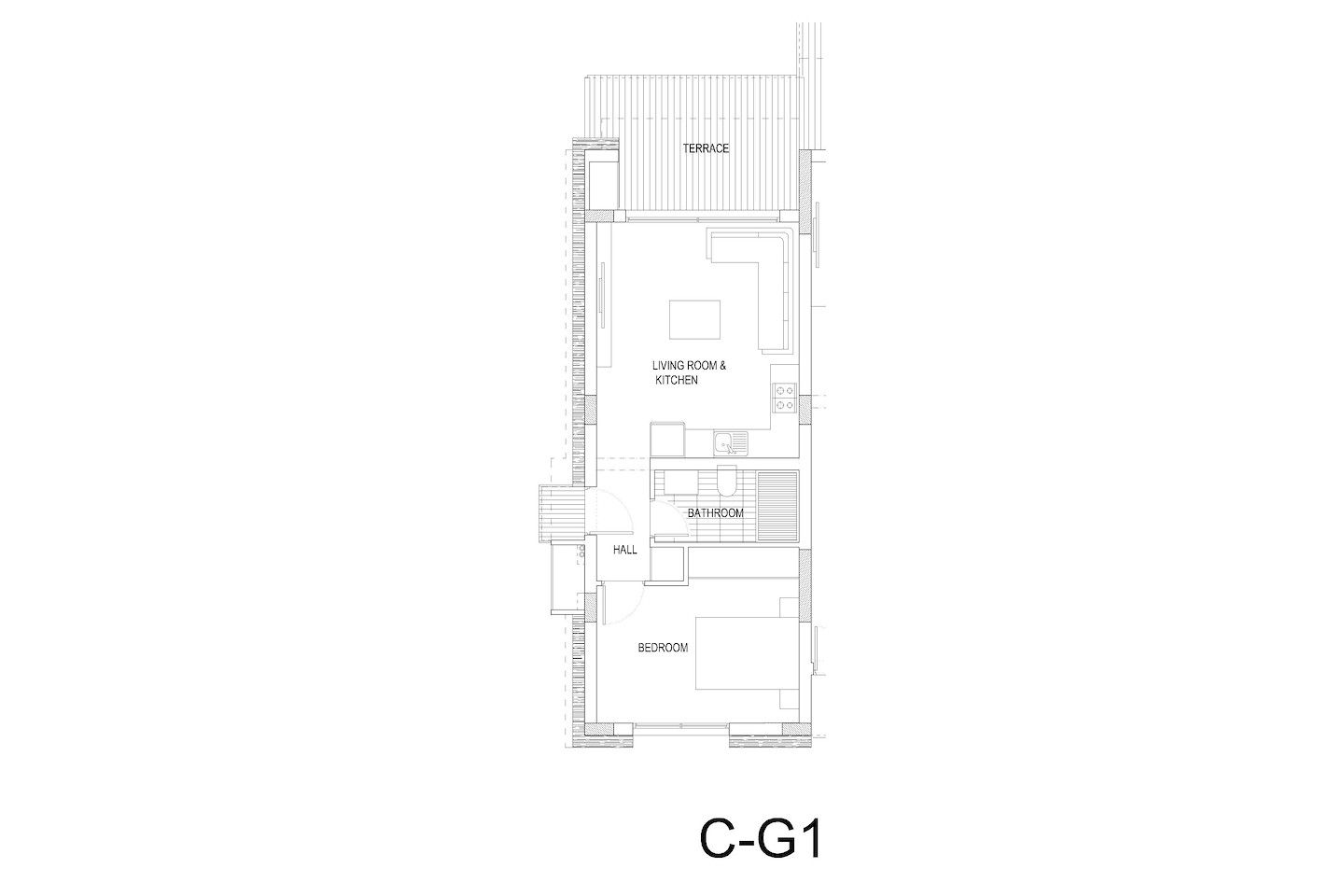 North Cyprus One Bedroom Garden Apartment in Tatlisu Photo 22