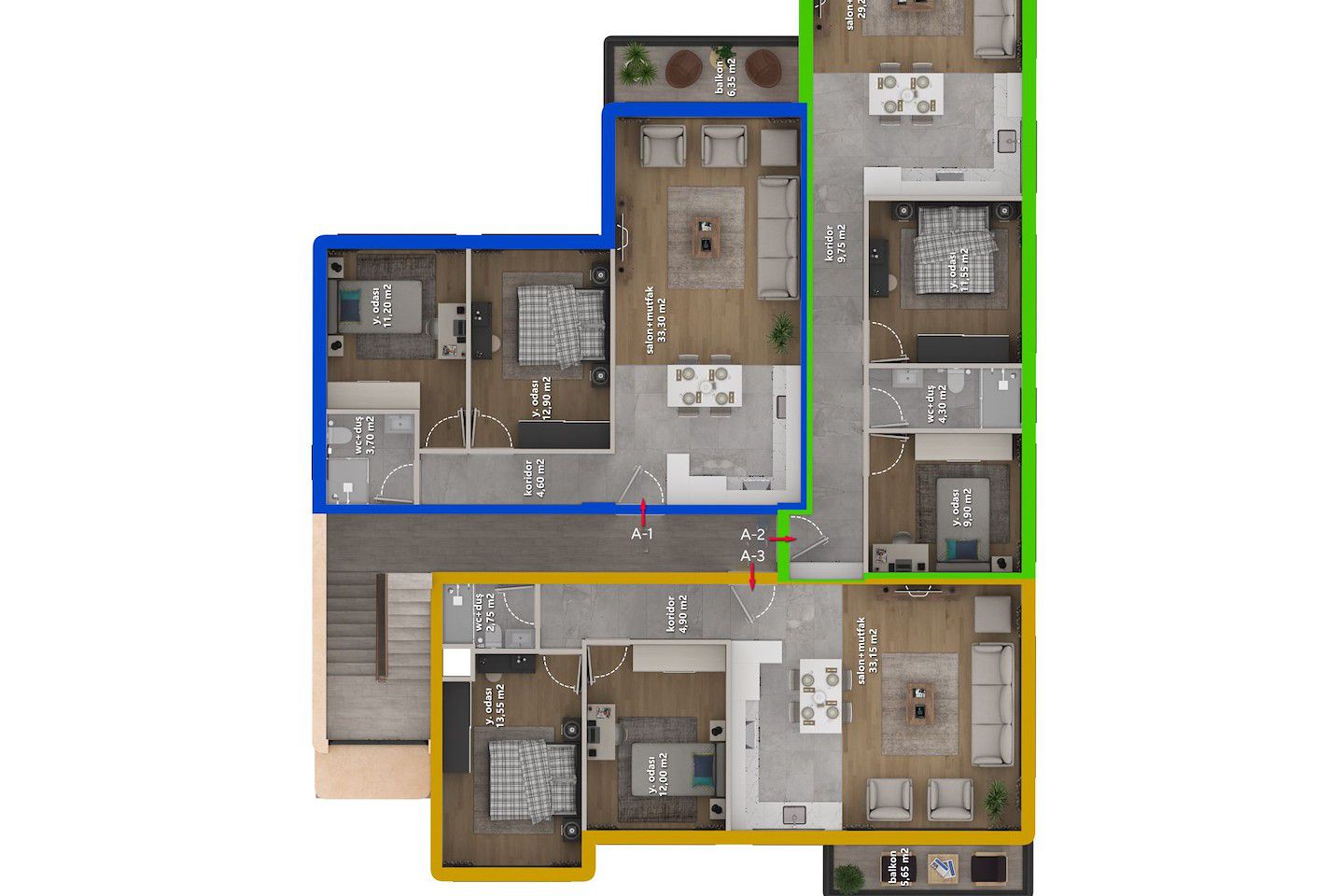North Cyprus Two Bedroom Garden Apartment in Lapta Photo 38