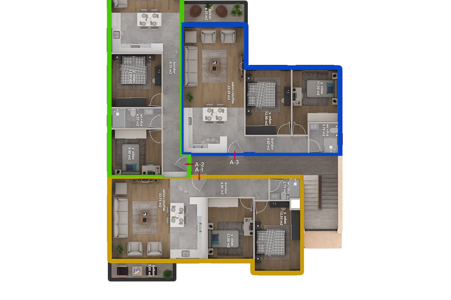 North Cyprus Two Bedroom Garden Apartment in Lapta Photo 39