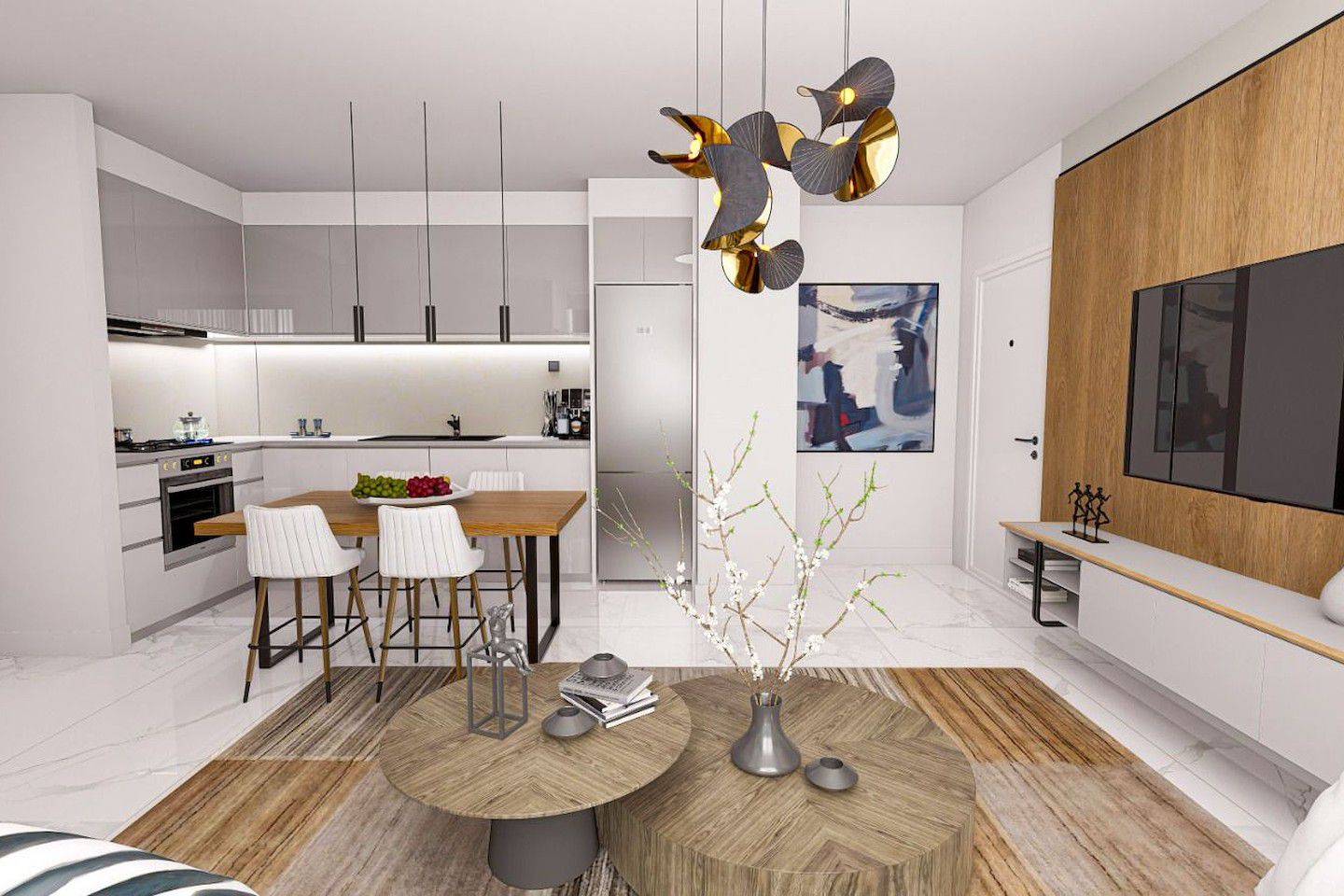 North Cyprus Two Bedroom Apartment in Lapta Photo 22