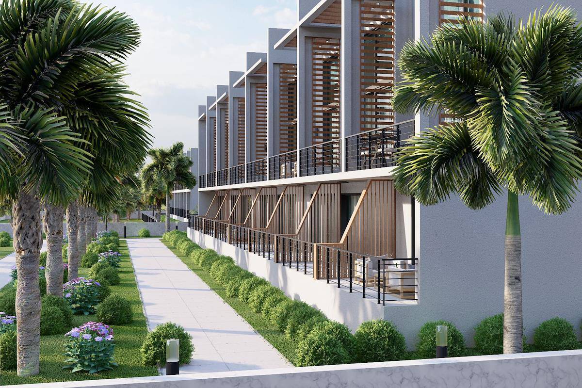 Severný Cyprus Jednospálňové apartmány vo wellness tematickom projekte v Esentepe Photo 12