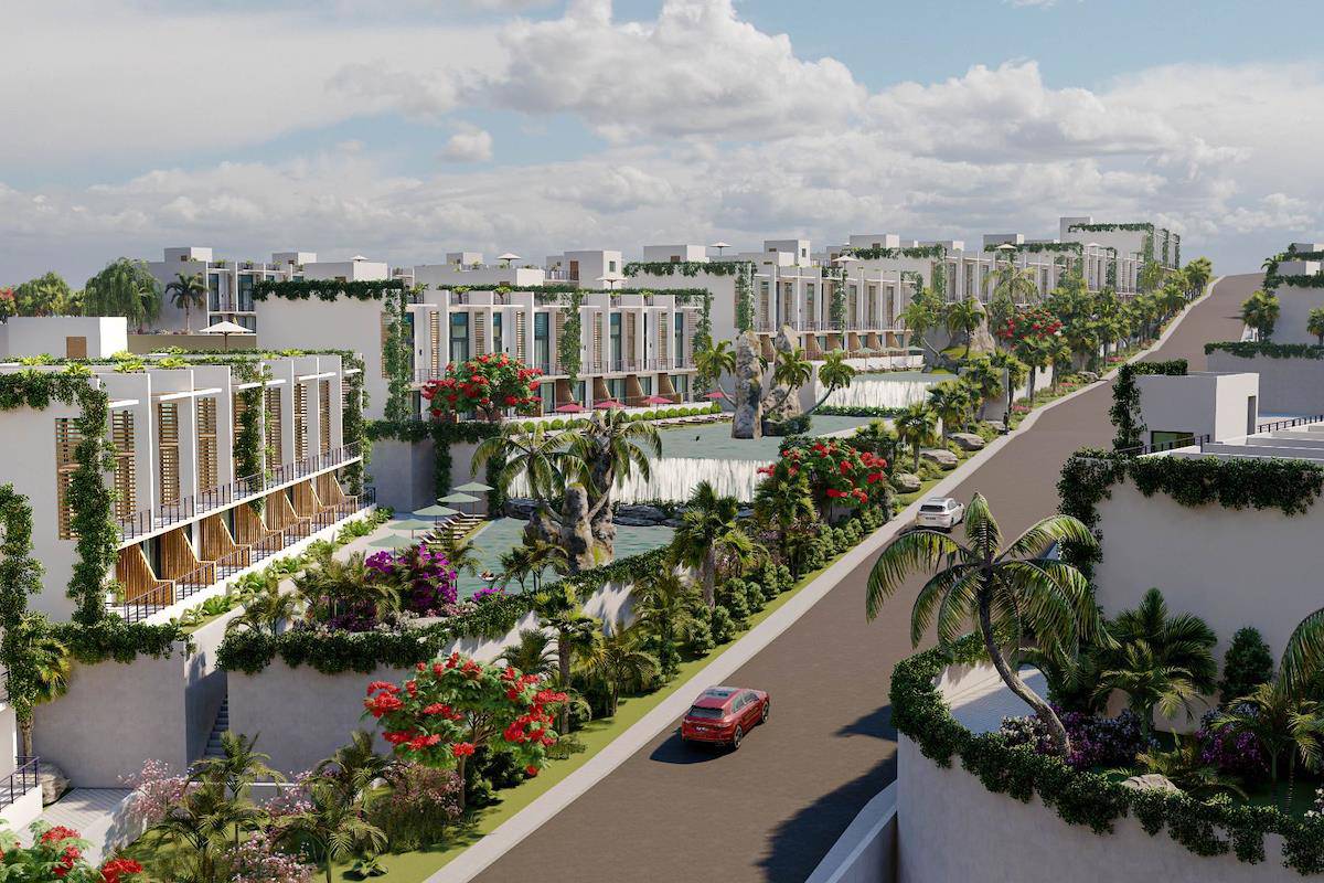 Severný Cyprus Jednospálňové apartmány vo wellness tematickom projekte v Esentepe Photo 13