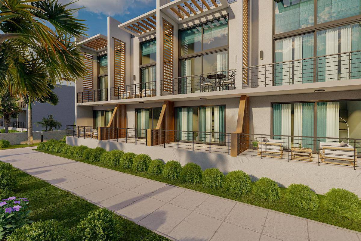 Severný Cyprus Jednospálňové apartmány vo wellness tematickom projekte v Esentepe Photo 4