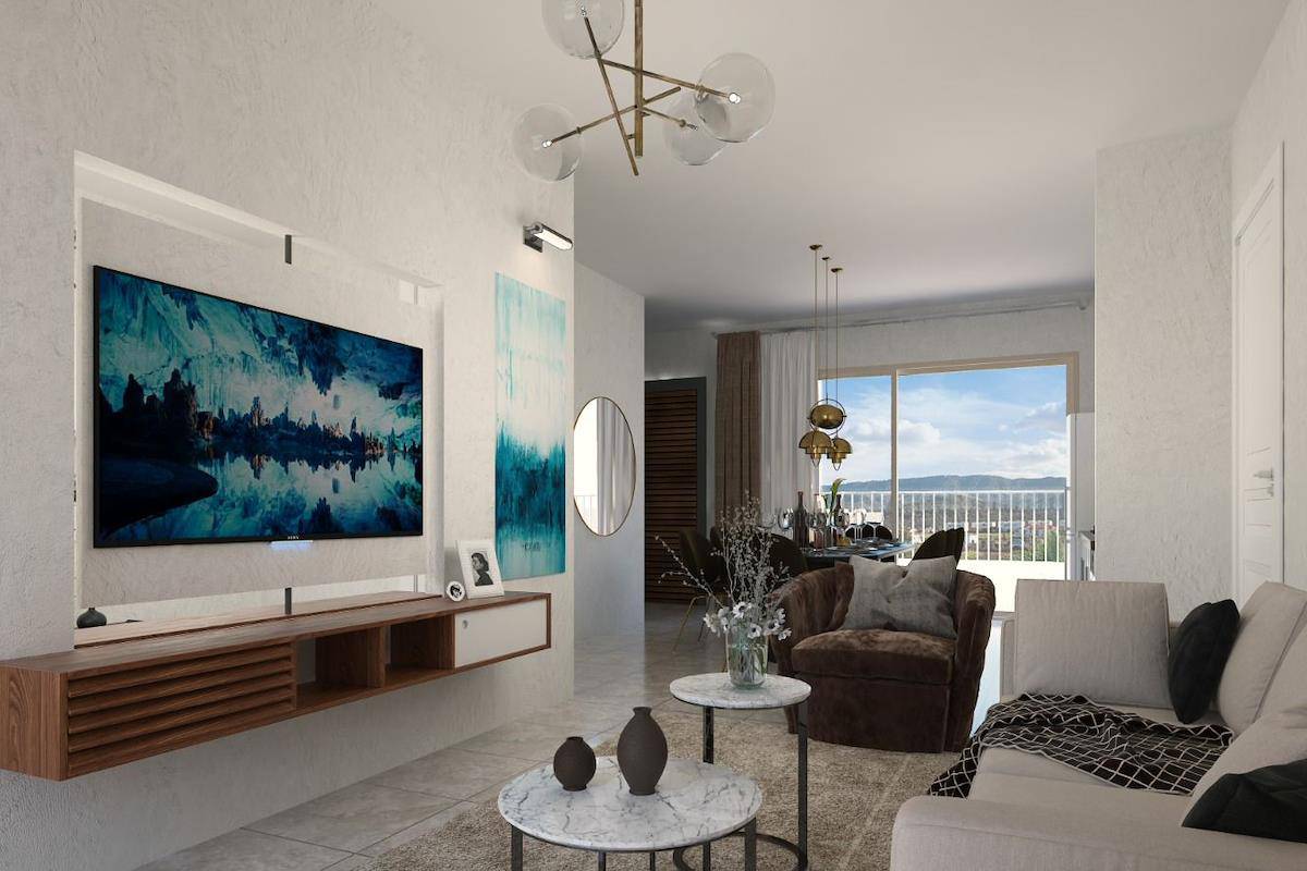 Severný Cyprus Jednospálňové apartmány vo wellness tematickom projekte v Esentepe Photo 28