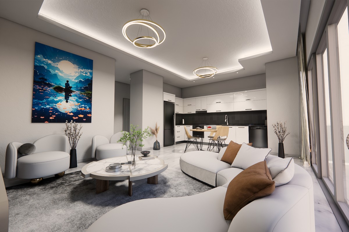 North Cyprus Two Bedroom Apartment in Alsancak Hills Photo 21