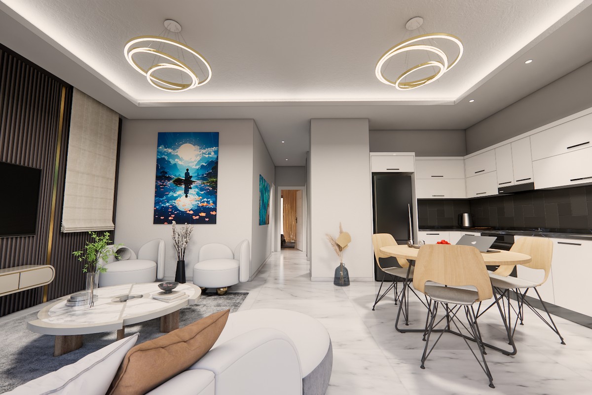 North Cyprus Two Bedroom Apartment in Alsancak Hills Photo 22