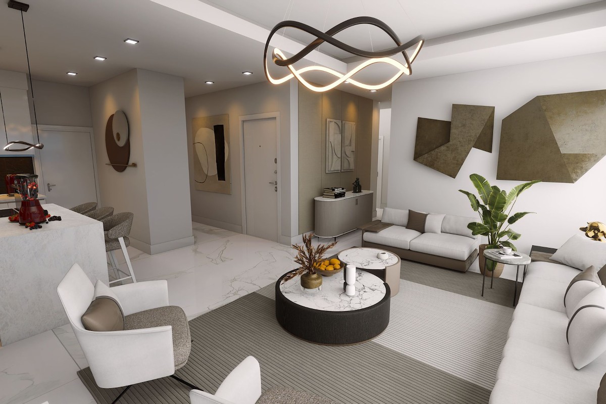 Norra Cypern Takvåning Lägenhet med tre sovrum  Photo 11