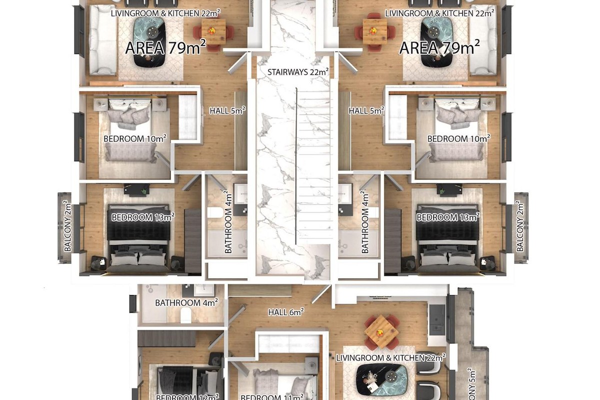 North Cyprus Two Bedroom Apartment in Alsancak Photo 15