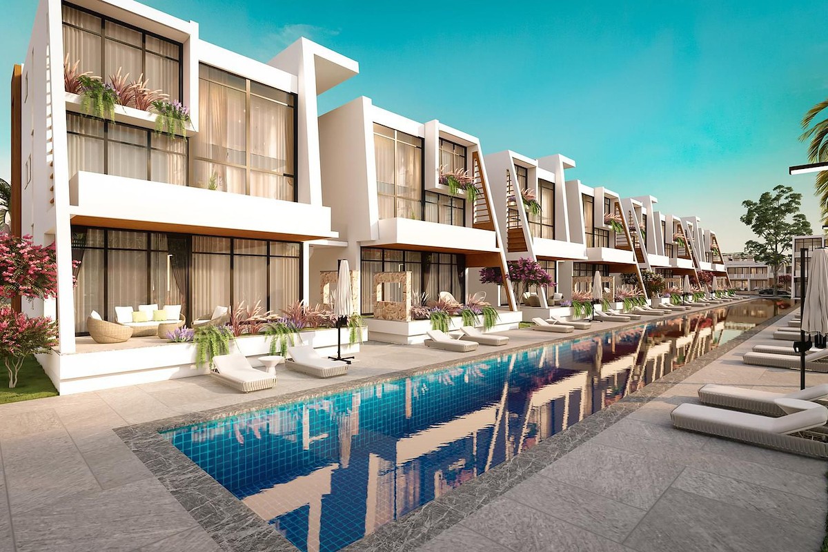Norra Cypern Två sovrum Beachfront Lux Lägenhet i Tatlisu Photo 16