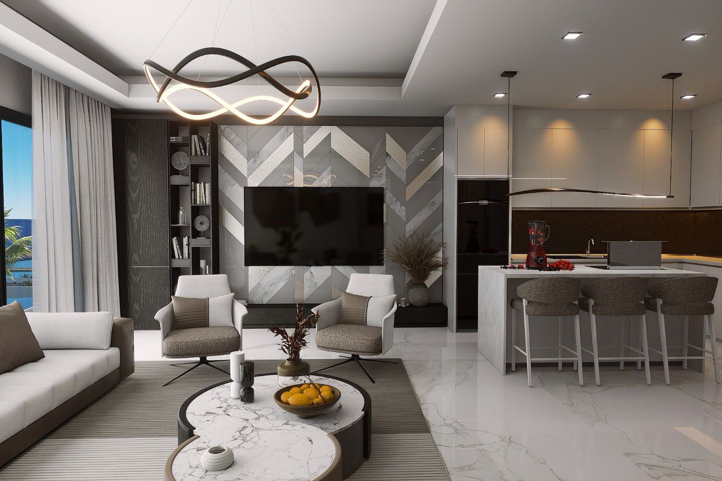 North Cyprus Three Bedroom Penthouse in Tatlisu Photo 20