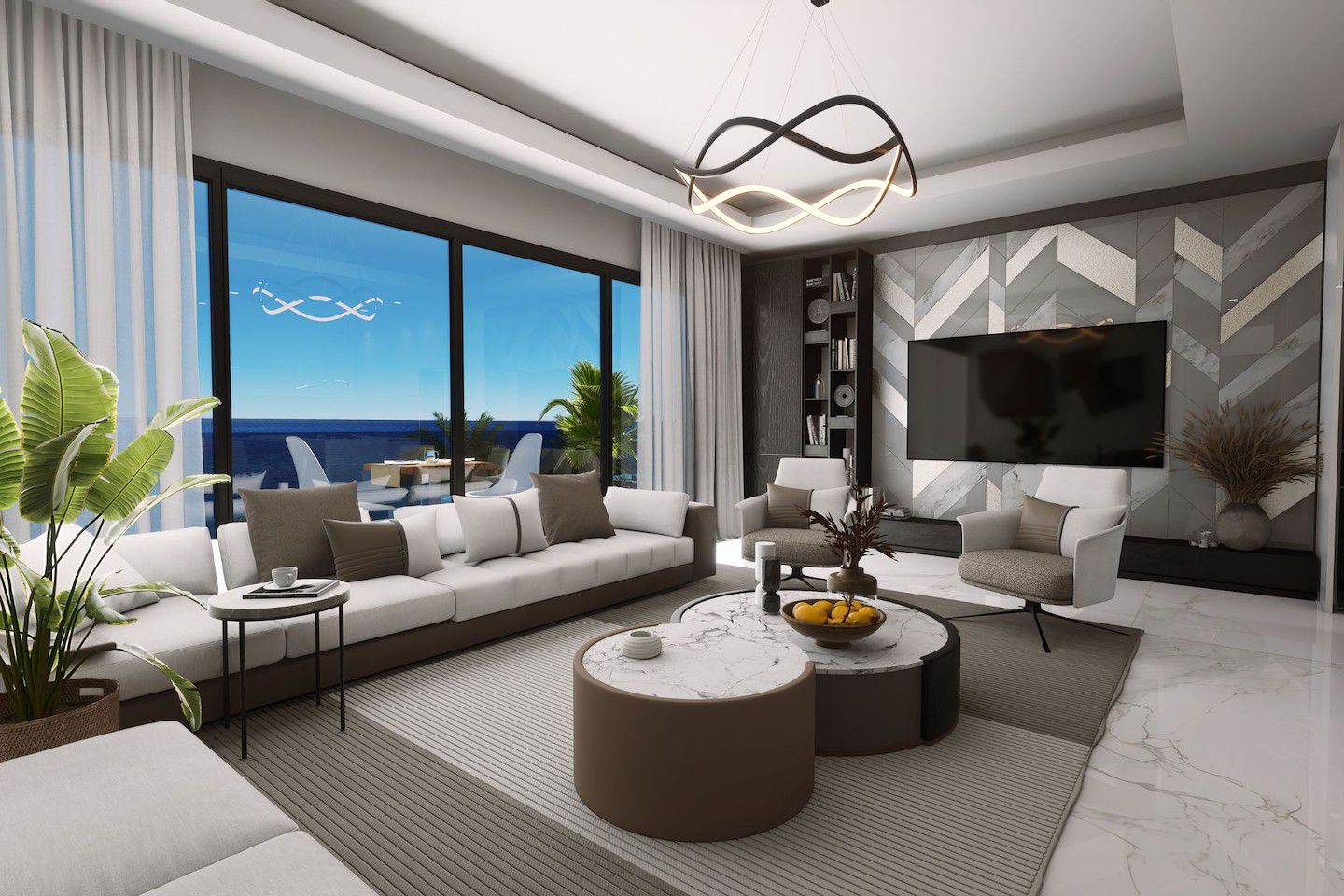 North Cyprus Three Bedroom Penthouse in Tatlisu Photo 14
