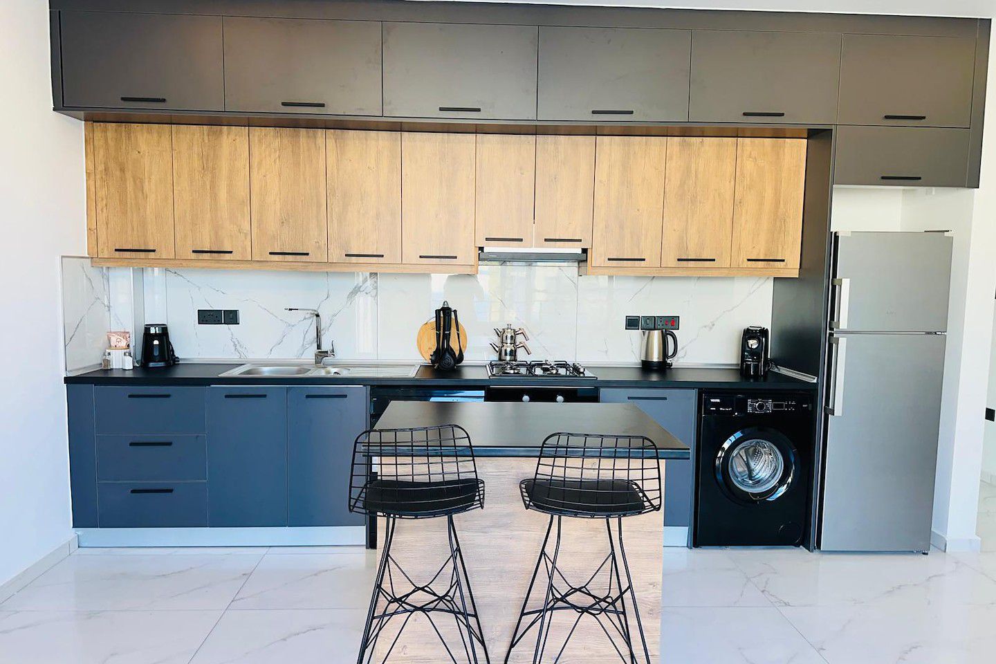Észak-Ciprus Egy hálószobás penthouse Lapta területén Photo 12