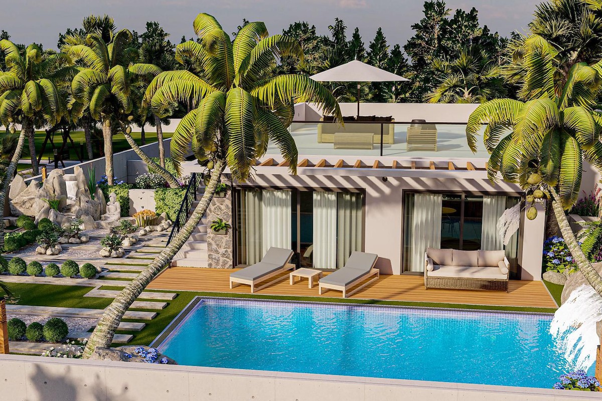 Severní Kypr Ateliérový penthouse ve wellness tematickém projektu v Esentepe Photo 13