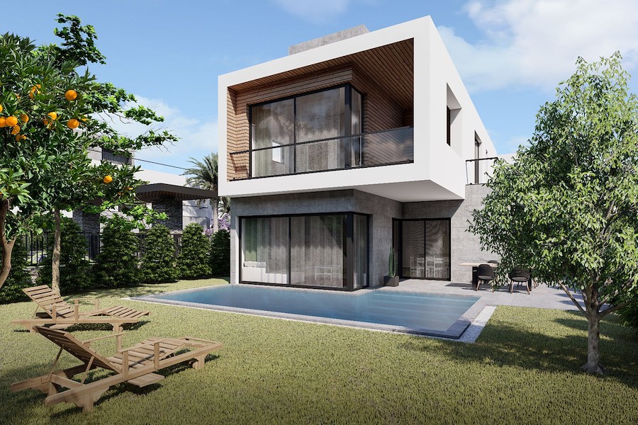 Edremit (Olive) Dört Yatak Odalı Villa