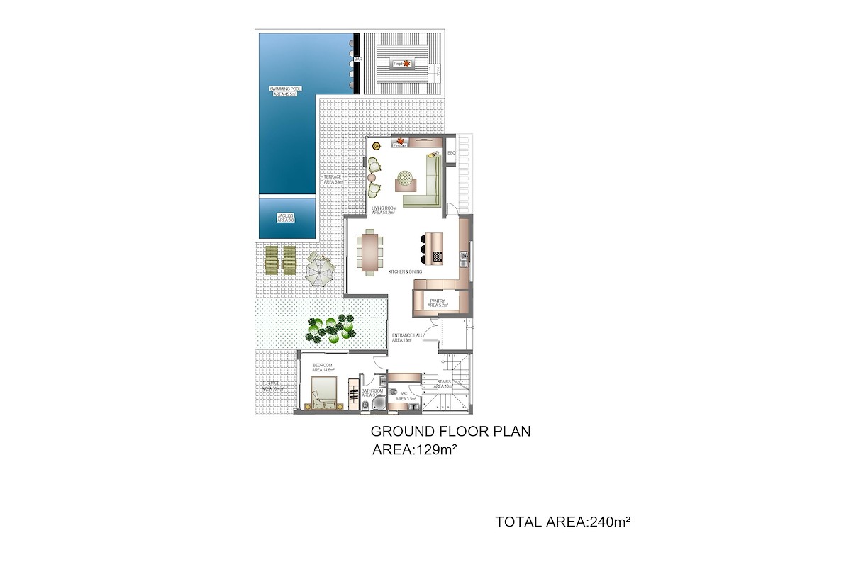 Norra Cypern Villa med fyra sovrum i Catalkoy (Typ C) Photo 23