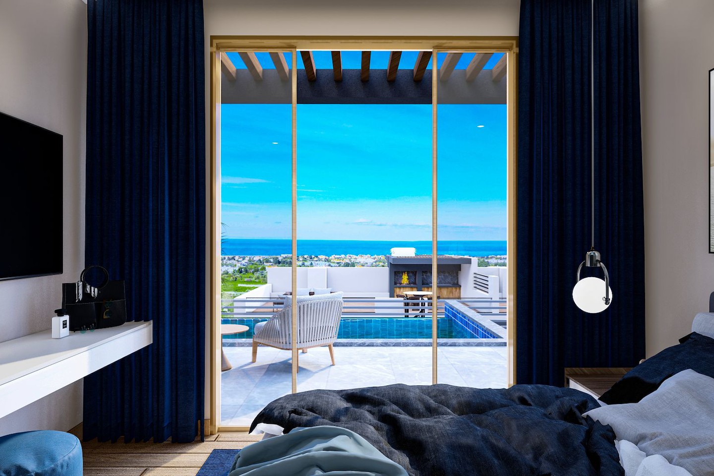 Norra Cypern Villa med fyra sovrum i Lapta Photo 25