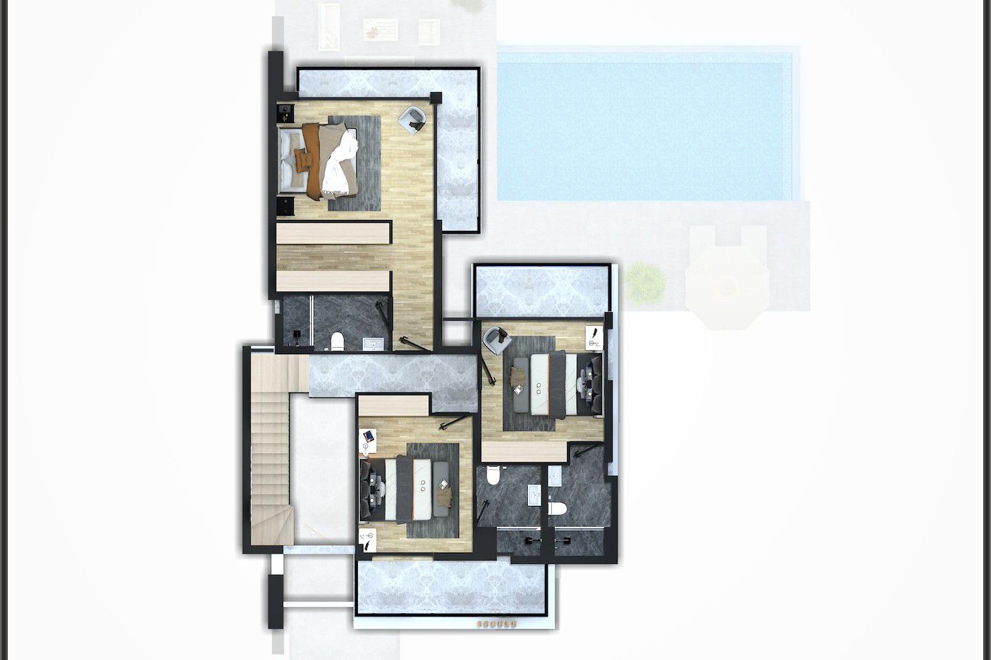 Norra Cypern Villa med fyra sovrum i Ozankoy Photo 22