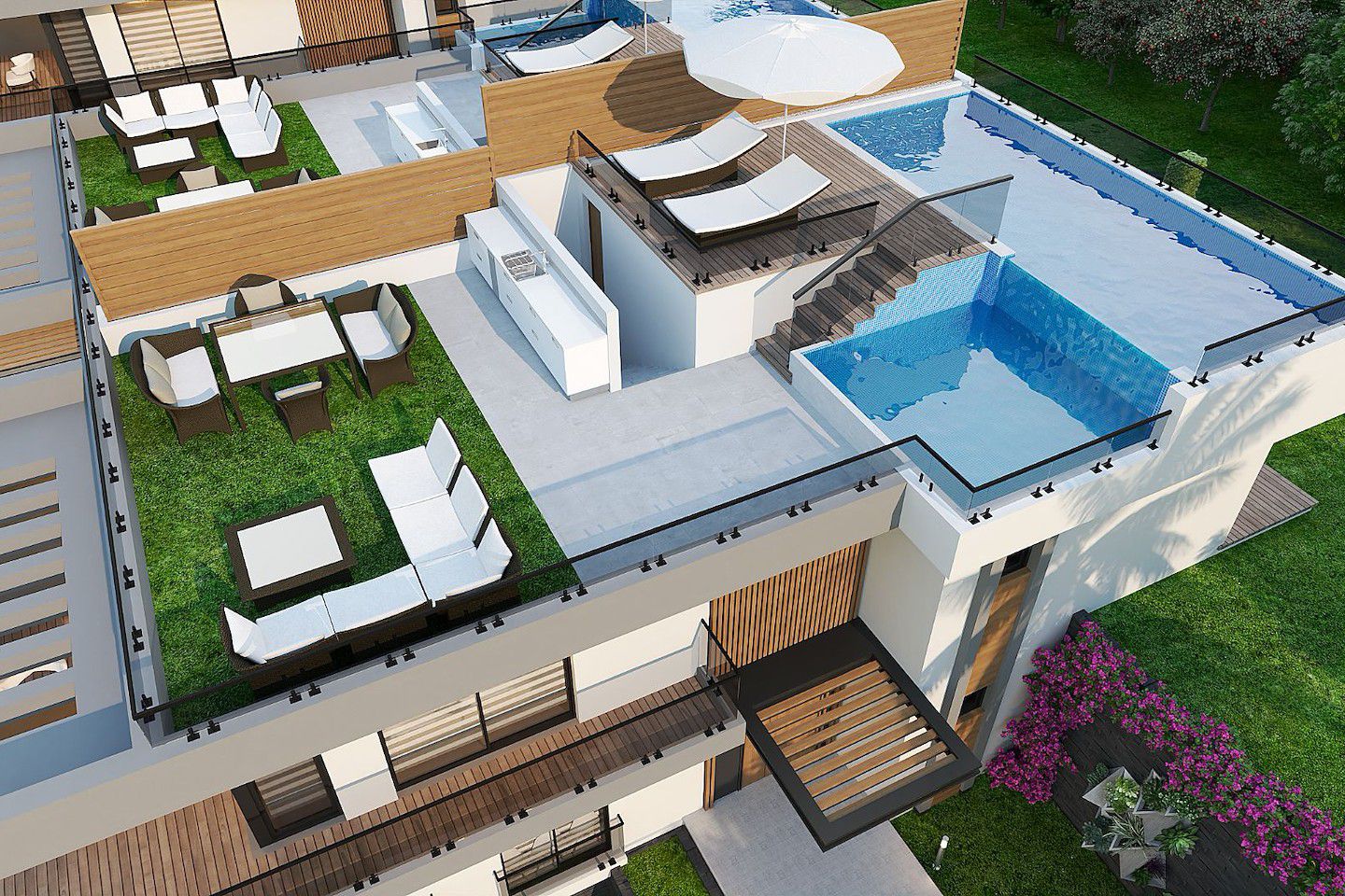 Norra Cypern Villa med tre sovrum i Zeytinlik (Panorama) Photo 3