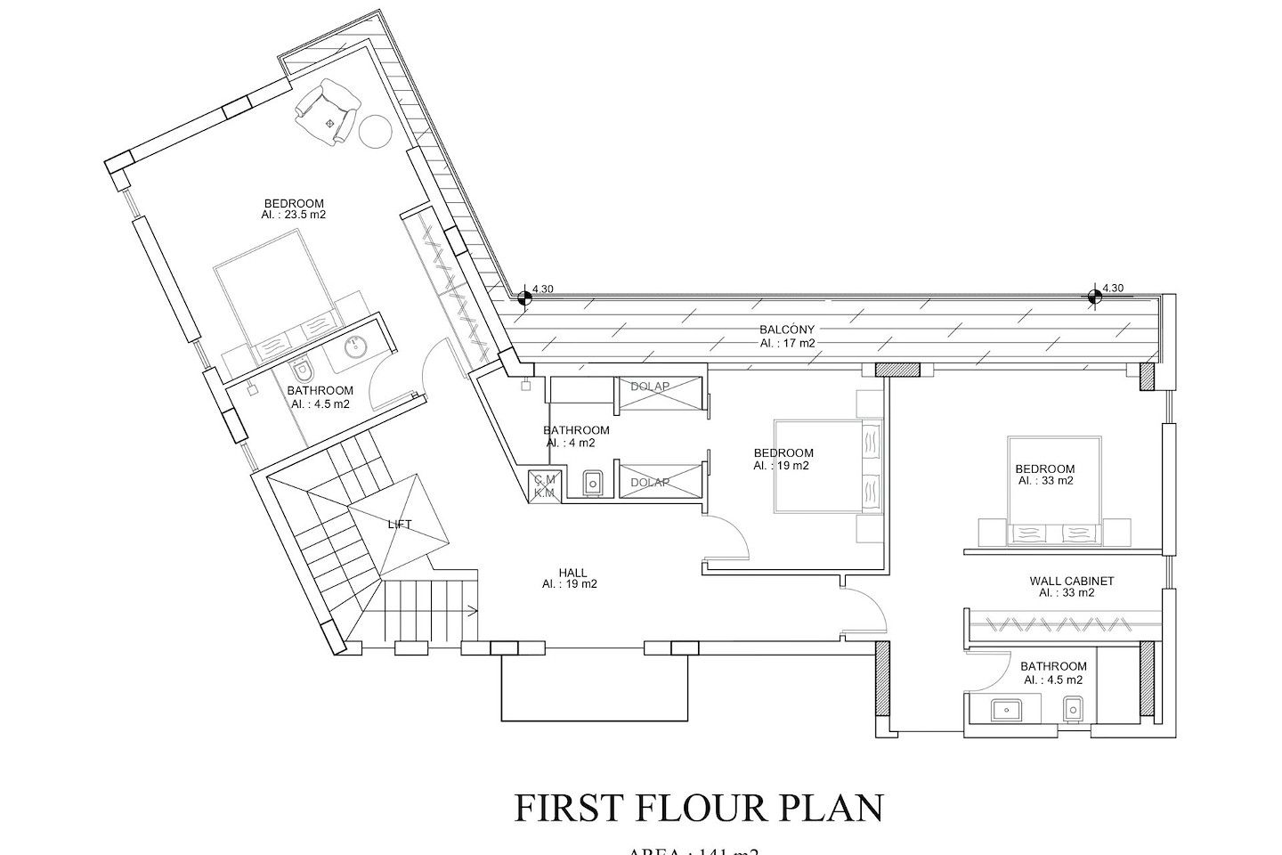North Cyprus Five Bedroom Luxury Villa in Karmi (No 5) Photo 11