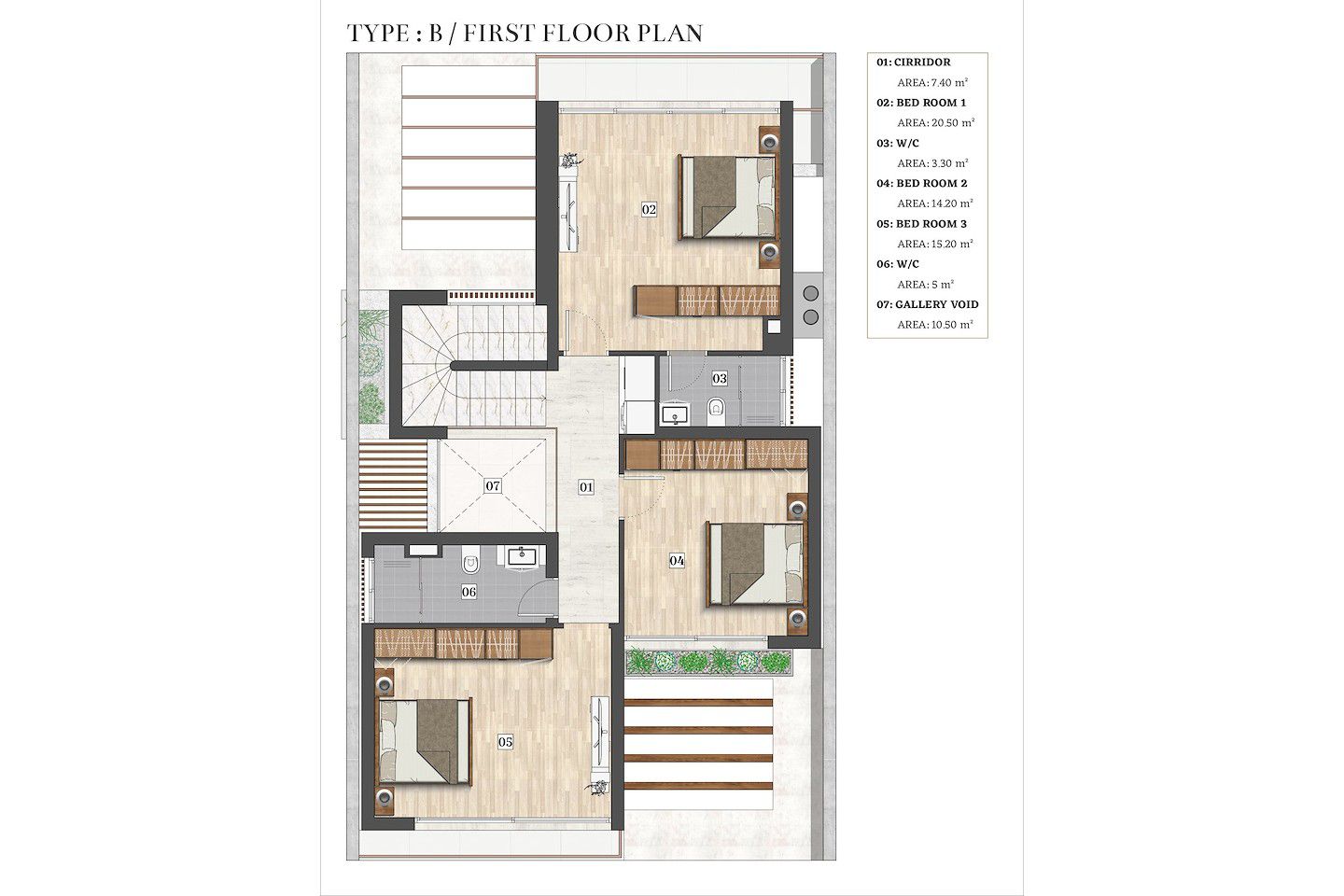 North Cyprus Four Bedroom Villa in Catalkoy (Type B) Photo 19