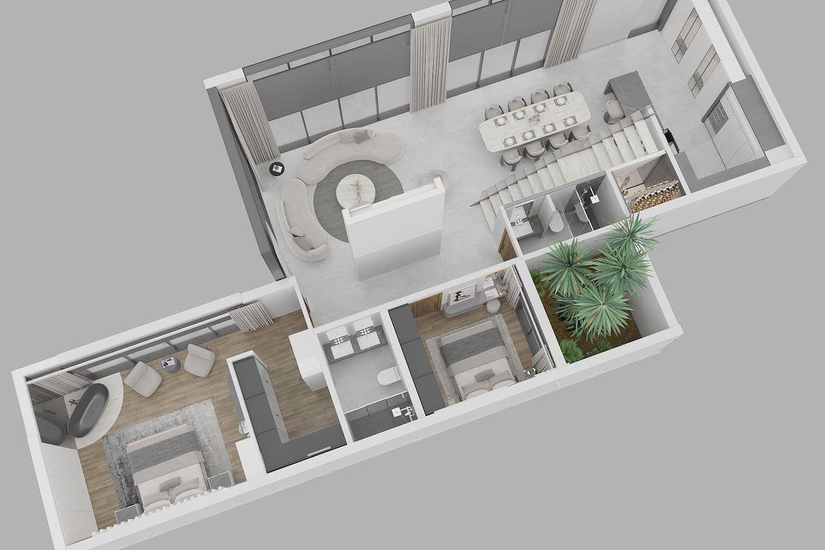 Norra Cypern Villor med fyra sovrum på ett exklusivt nytt Projekt i Esentepe Photo 38