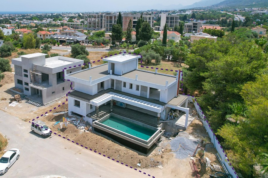 Edremit Dört Yatak Odalı Lüks Villa