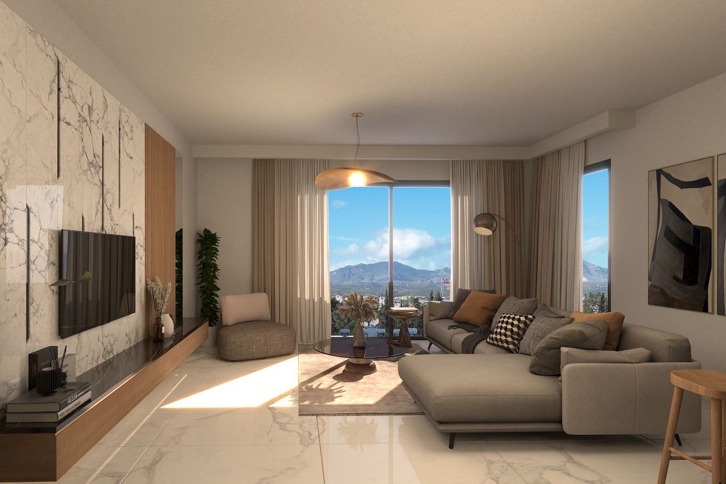 North Cyprus Three Bedroom Apartment in Nicosia Photo 16